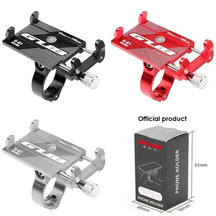 GUB G-81 Suport telefon metalic bicicleta trotineta electrica scuter