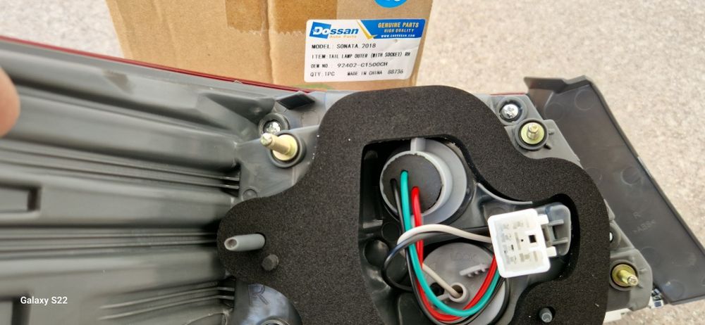 Хёндай соната LF, оптика перед, задние.