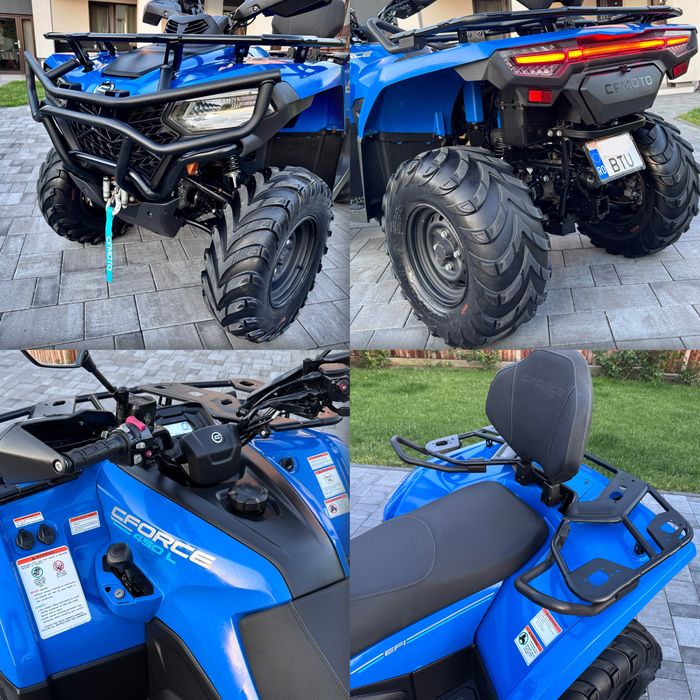 Atv CFMOTO CForce X4 450L Euro5 L7e cu diar 1833Km ,ca NOU!! ( nu tgb linhai can am yamaha suzuki polaris