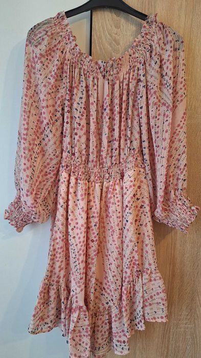 Лятна шарена къса рокля