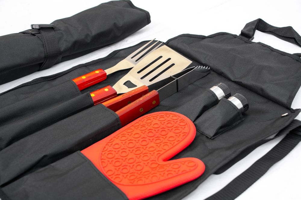 Набор"Фартук" для мангала-гриля, мангал, барбекю