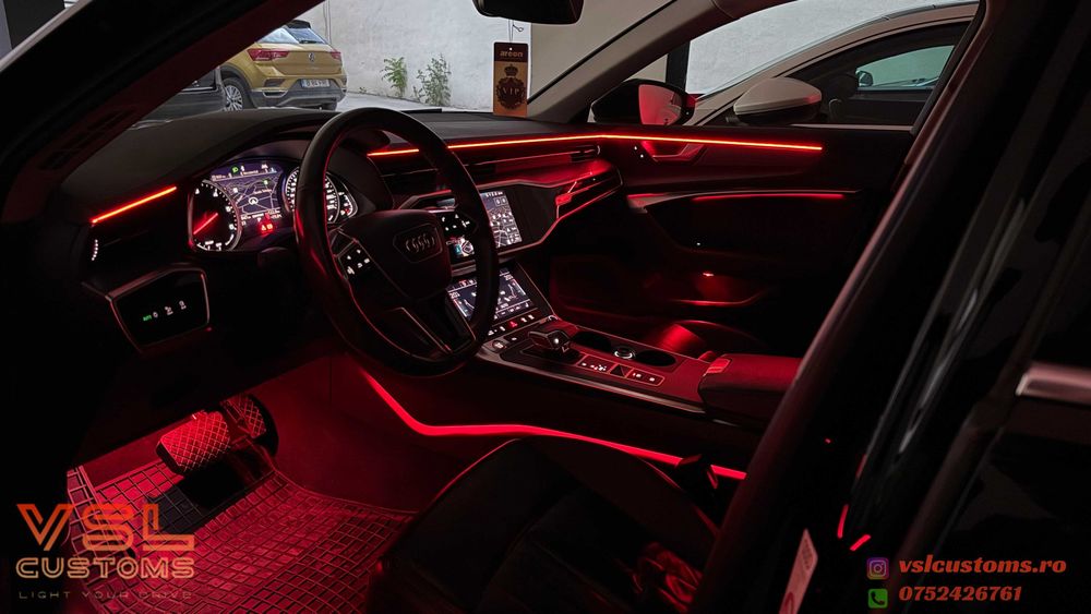 Lumini Ambientale (Mercedes, Audi, Bmw, Skoda, Tesla, VW, Porsche,Etc)