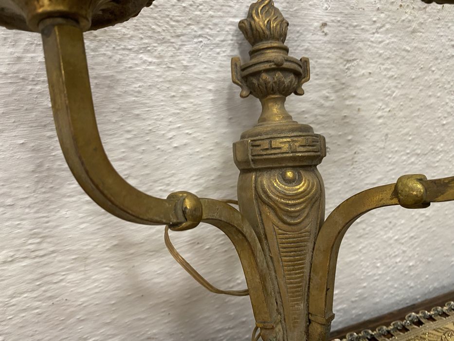 Френски аплик от масивен месинг