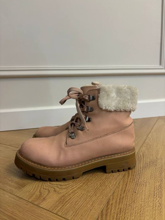 Зимняя обувь на девочку, б/у