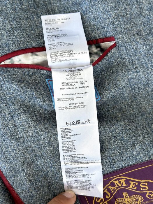 Мъжко сако La Martina (The Roehampton Jacket) - размер XL, КАТО НОВО