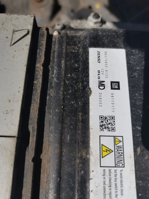 ECU Calculator motor Opel Astra H 1.7CDTI 98113171  MB275800-8125  MB2758008125
