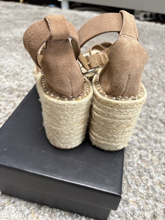 Sandale Mango piele intoarsa