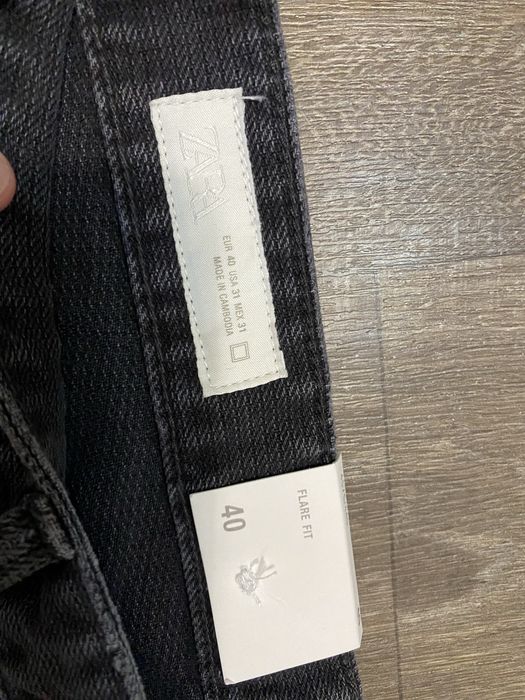 Zara flared jeans