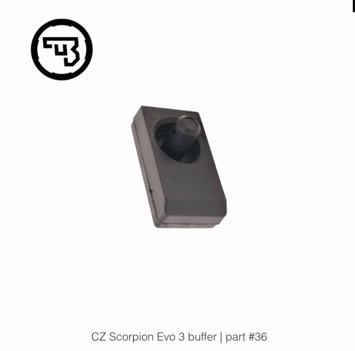 CZ Scorpion evo оригинален Buffer Assembly (буфер) – чисто нов, OEM