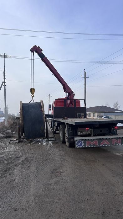 Услуги манипулятора 24/7 Алматы