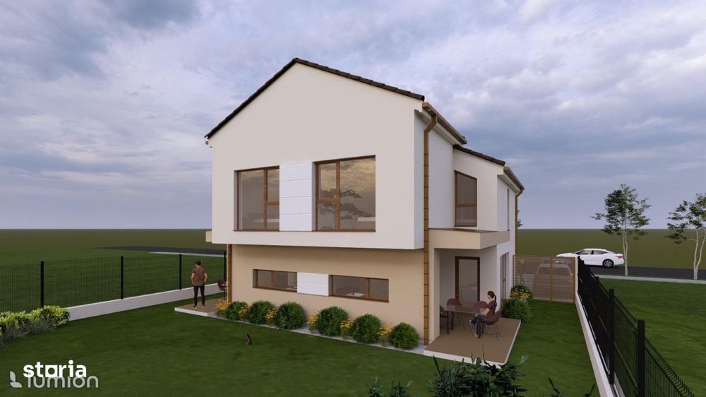 Duplex cu 4 camere de vanzare in localitatea Dumbravita