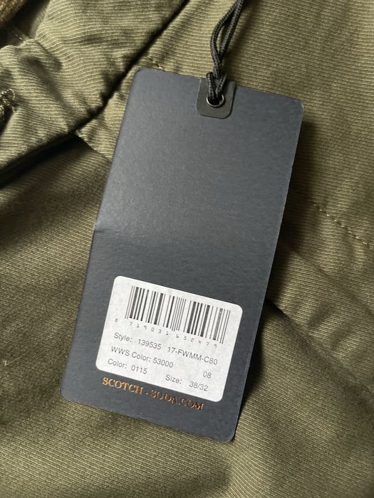 SCOTCH & SODA Blake / Нов мъжки карго панталон W38L32