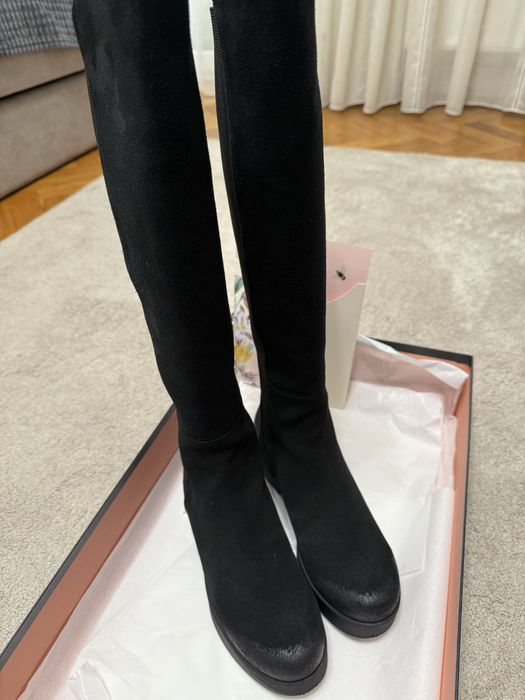 Cizme piele intoarsa Musette