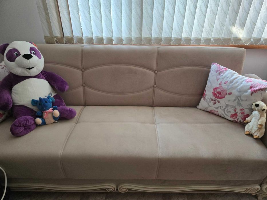 Диван барок крем