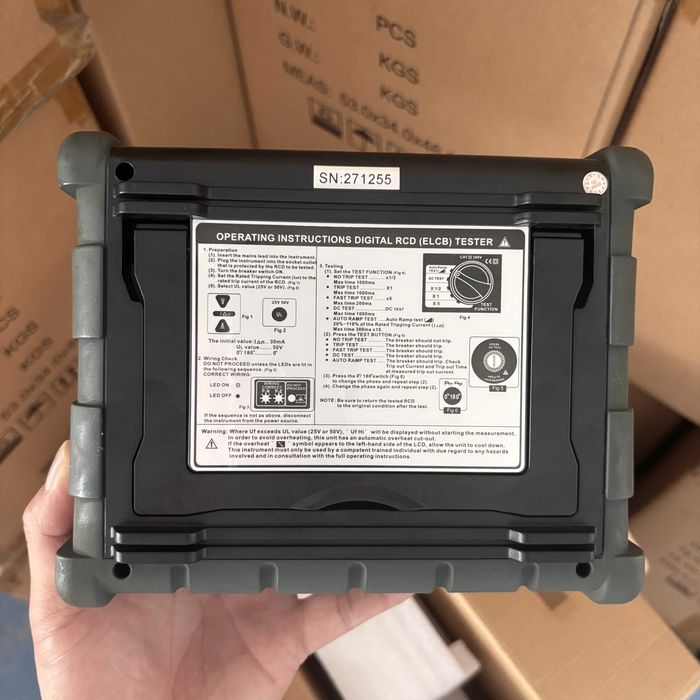 Тестер автоматических выключателей TM5406A