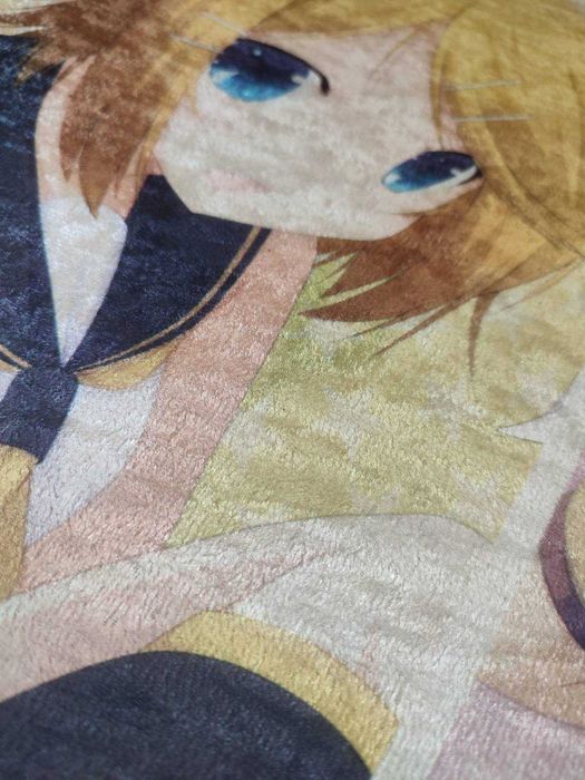 Килимче аниме Hatsune Miku меко детска стая баня плюшено anime ново Kagamine Rin Megurine Luka Neko