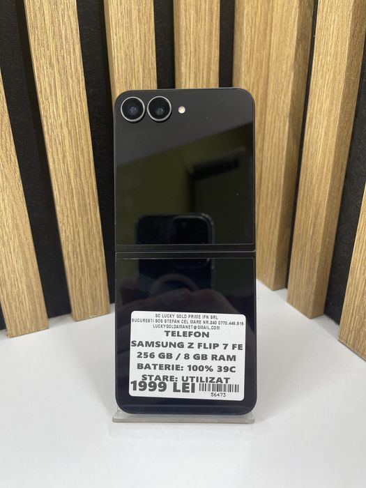 Samsung Z Flip 7 FE / 256GB 8GB Ram / FACTURA / GARANTIE #56473