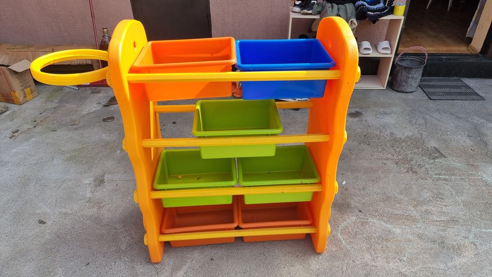 Детская полка для игрушек