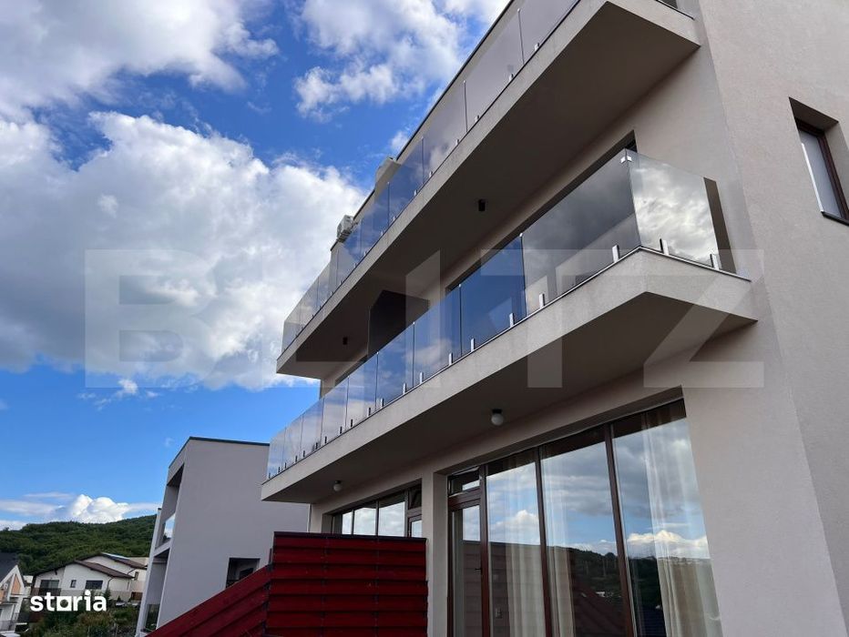 Duplex 5 camere, Lux, 157 mp, 100 mp curte, Manastur