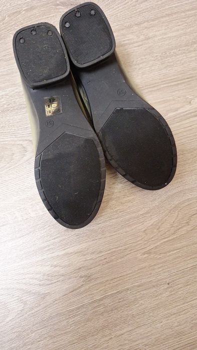 Pantofi verzi din piele mar 37