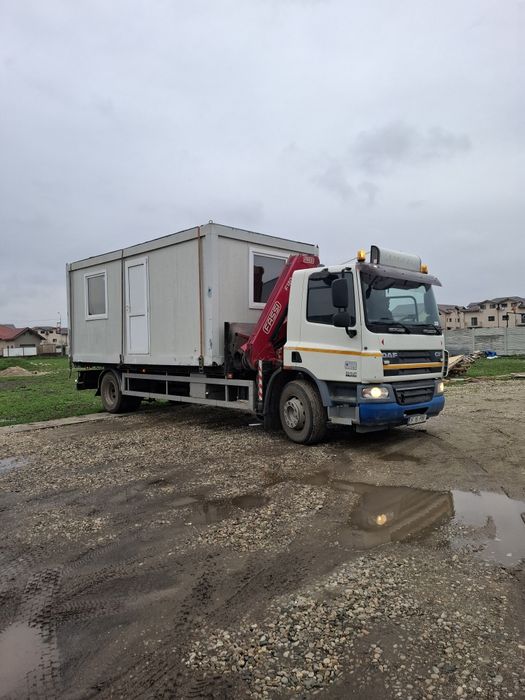 Camion cu macara - Transport container