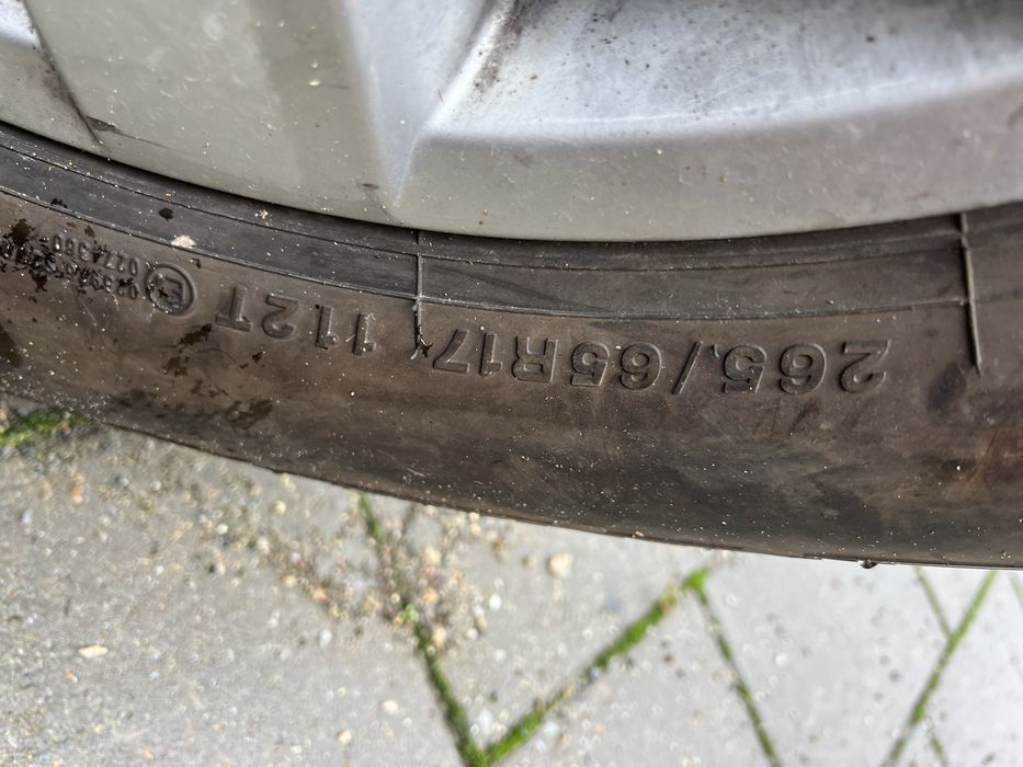 Jante originale 17” Anvelope iarna 265/65 r17
