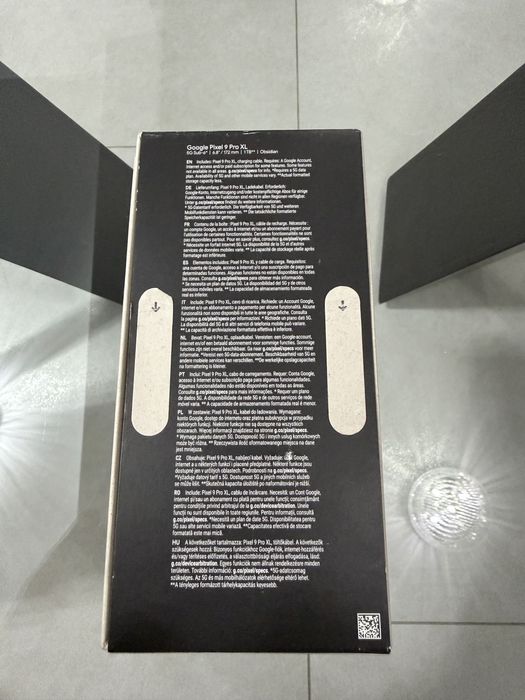 Google Pixel 9 Pro XL obsidian 1TB • NOU / SIGILAT •
