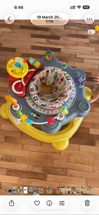 Chipolino 4 в 1 Проходилка, бънджи, люлка и забавления!