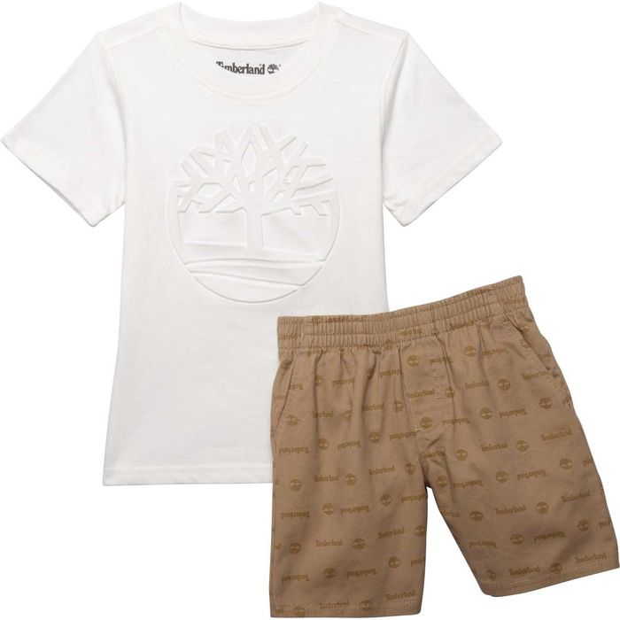 NOU! Set copii / baieti tricou + panataloni scurti Timberland