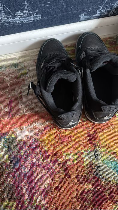Jordan 4 Black Canvas