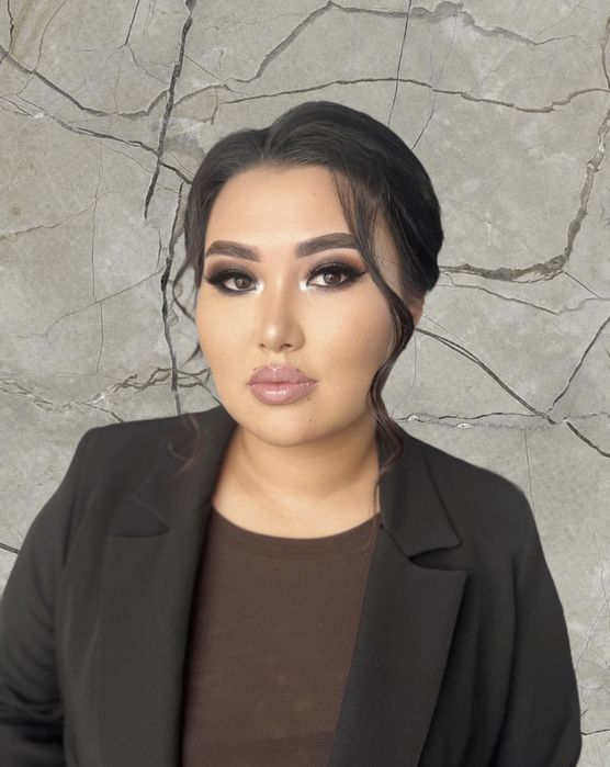 Макияж прическа