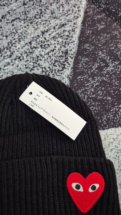 Caciula Comme des Garcons neagra