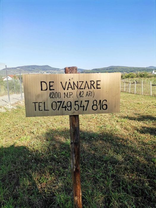 Teren de vanzare 12 ari, strada Valea Ghinzii, Bistrita