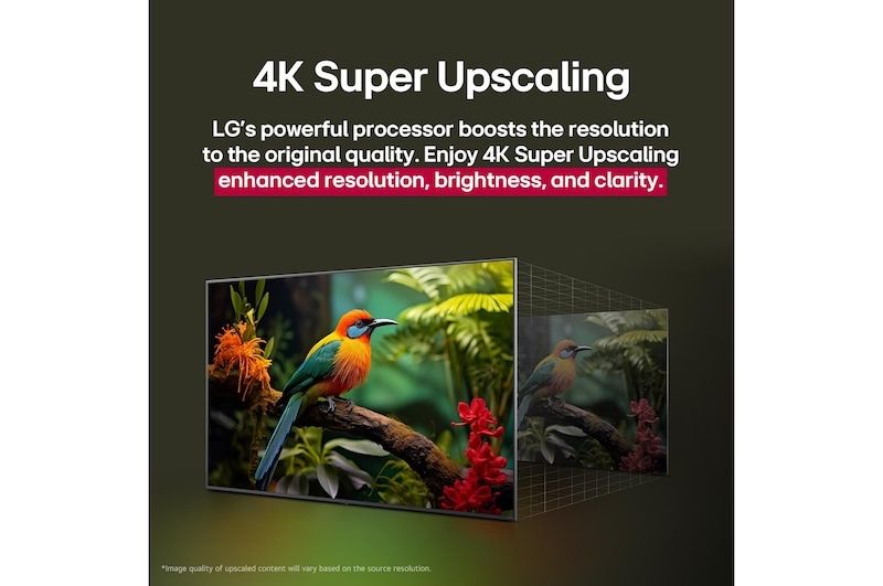 Tелевизор LG Smart TV LG UHD AI 75UA75 4K 2025 года оригинал бюджетный