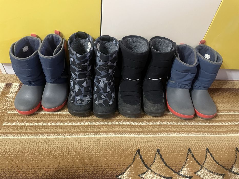 Сапоги Kuoma и Crocs