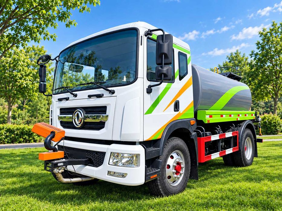 Водовоз- поливомоечная машина Dongfeng, 14 м3 с распылителем