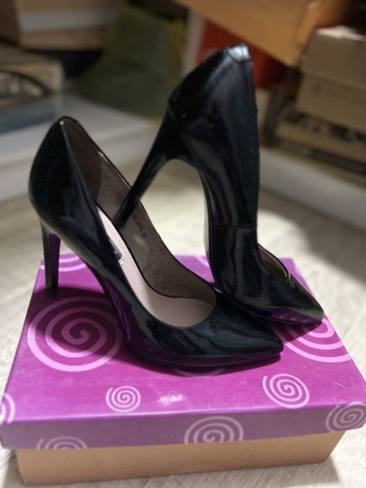 Туфли натуральн кожа лаковый