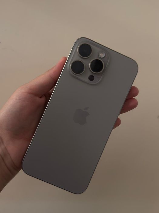 Iphone 15 pro max 512gb natural titanium