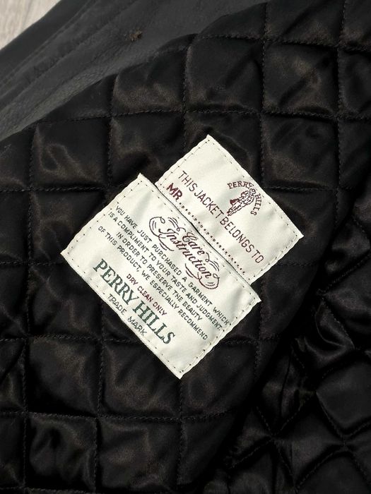 Geacă vintage din piele pentru bărbați, Perry Hills