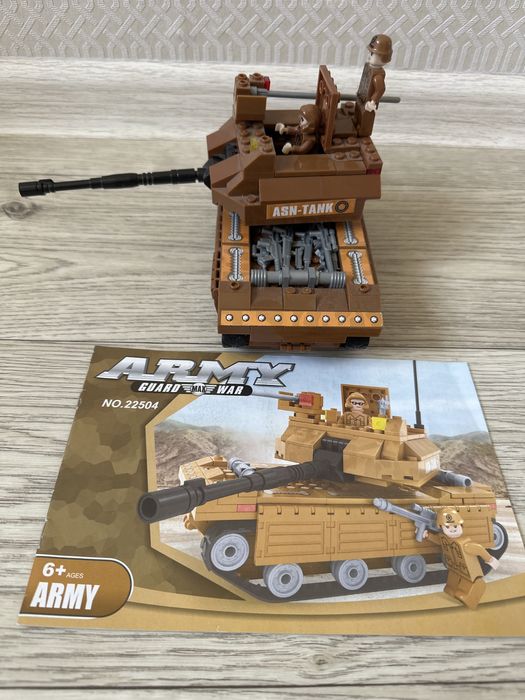 Конструктор  танк для мальчиков