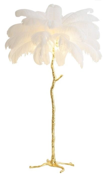 Напольная лампа KaliHome Перья