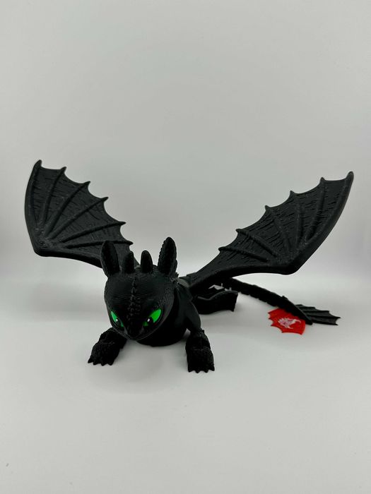 3d модели от филма How to Train Your Dragon Toothless и Lightfury