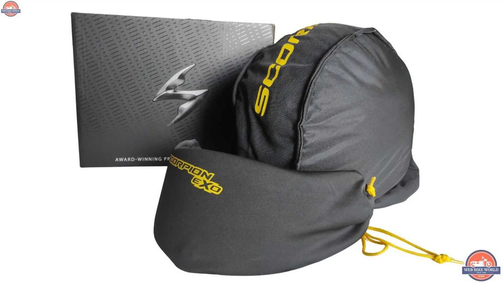 Мото Каска SCORPION EXO-1400 CARBON AIR CARBON ,oчила,S 55-56см.