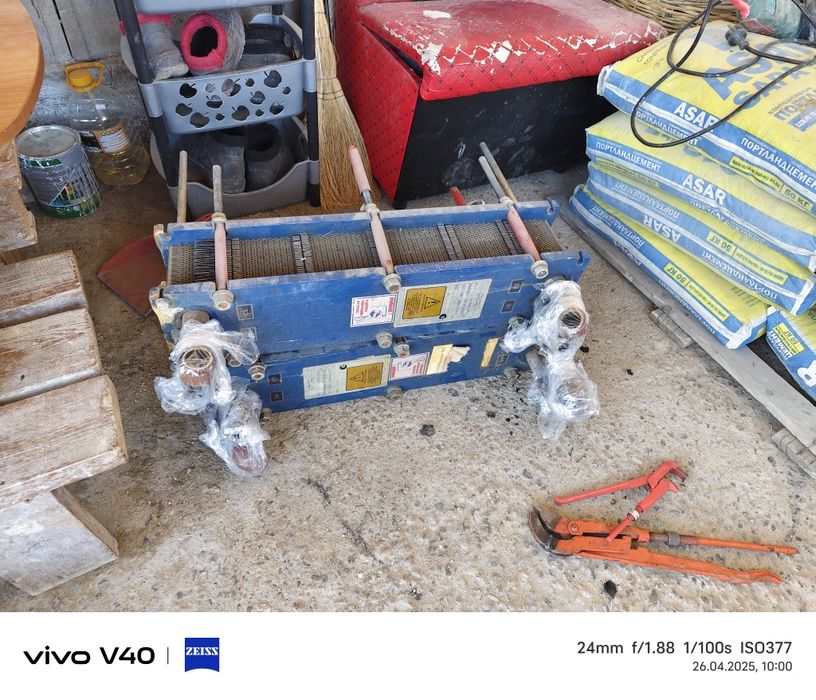 Теплообменник. Состаяние хорошое