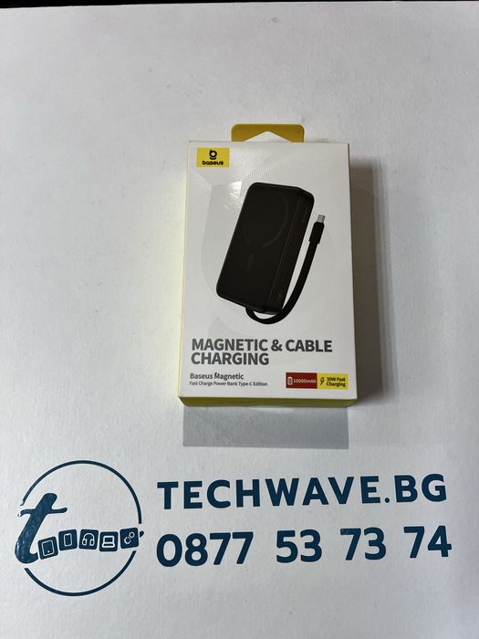 Baseus Magnetic & Cable Charging 10000mAh 30W Fast Charging
