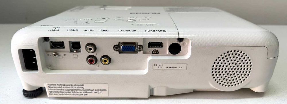 Videoproiector Epson EB-W41 – 3LCD – WXGA (HD) – 3600 Lumeni – HDMI