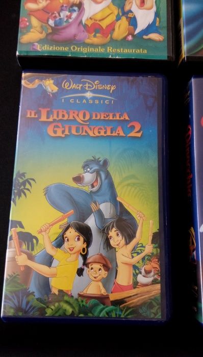 VHS видео касетки с анимация на италиански CAPPUCCETTO ROSSO