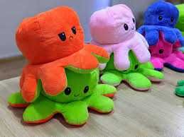 Игрушка осьминог перевертыш , на подарок