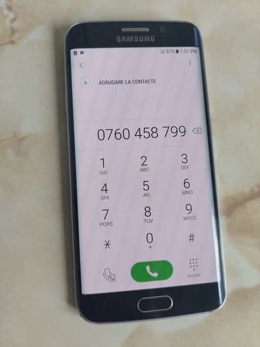 Vând Samsung Galaxy S6 Edge indigo [fără probleme] [NEcodat] //poze reale