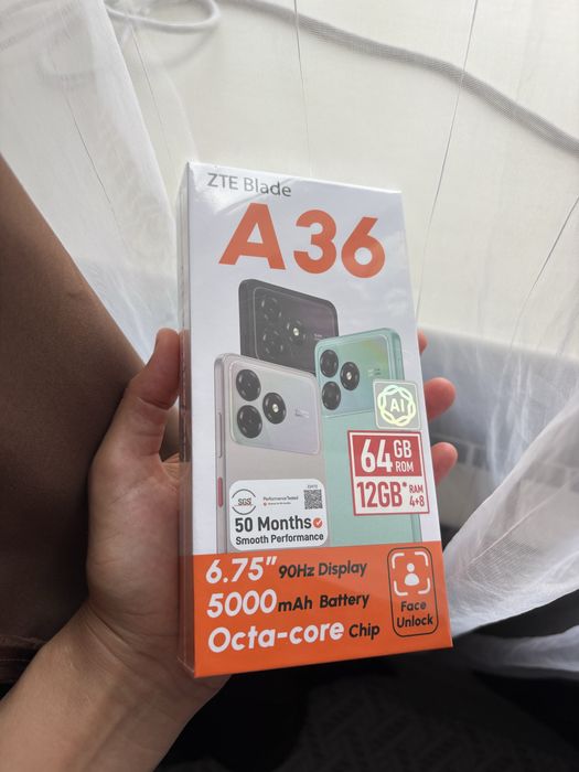 Продам смартфон ZTE Blade A36